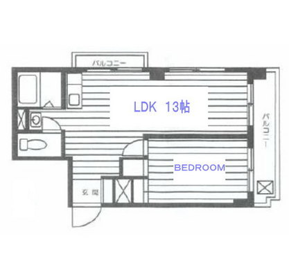 東京都新宿区大久保1丁目 賃貸マンション 1LDK