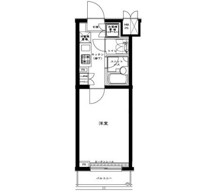 東京都新宿区戸山１丁目 賃貸マンション 1K
