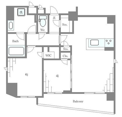 大江戸線 マンション 2LDK