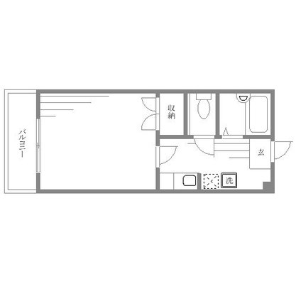 大江戸線 アパート 1K
