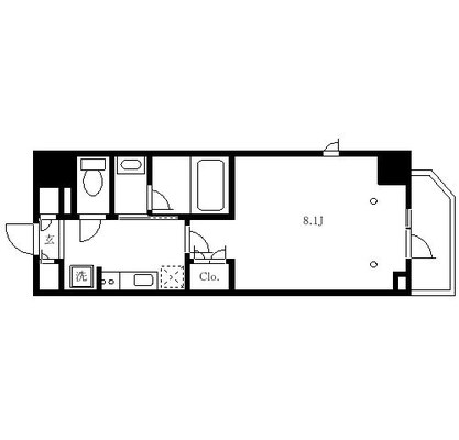 大江戸線 マンション 1K