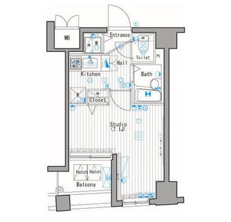 東京都台東区蔵前４丁目 賃貸マンション 1K