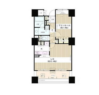 東京都中央区明石町 賃貸マンション 1LDK