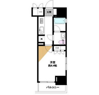 東京都中央区佃３丁目 賃貸マンション 1K