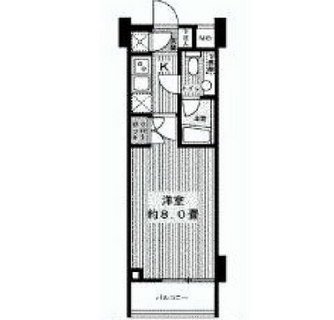 東京都江東区新大橋３丁目 賃貸マンション 1K