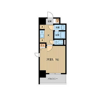 東京都江東区門前仲町１丁目 賃貸マンション 1K