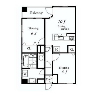 東京都墨田区菊川２丁目 賃貸マンション 2LDK