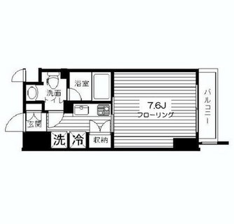 東京都江東区深川２丁目 賃貸マンション 1K