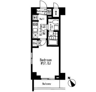 東京都江東区古石場２丁目 賃貸マンション 1K