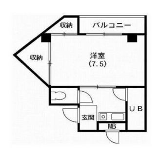 東京都文京区小石川２丁目 賃貸マンション 1K