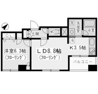 東京都中央区佃２丁目 賃貸マンション 1LDK