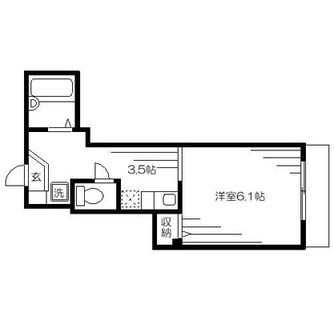 東京都中野区中野１丁目 賃貸マンション 1K