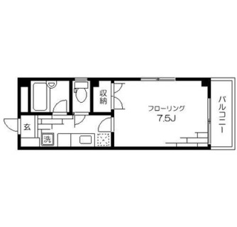東京都文京区小石川２丁目 賃貸マンション 1K