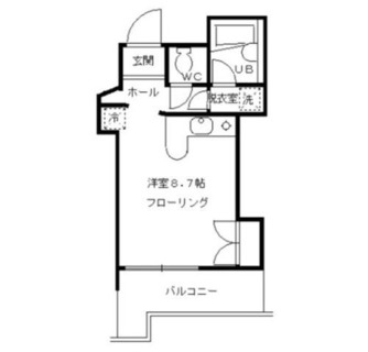 東京都中央区月島１丁目 賃貸マンション 1R