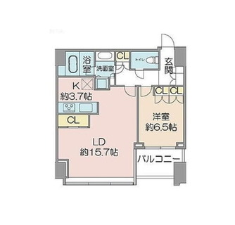 東京都港区三田１丁目 賃貸マンション 1LDK