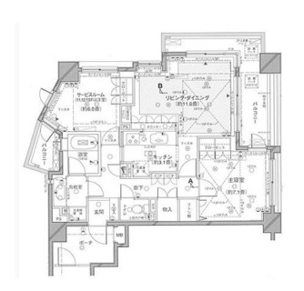 東京都港区東麻布１丁目 賃貸マンション 2LDK