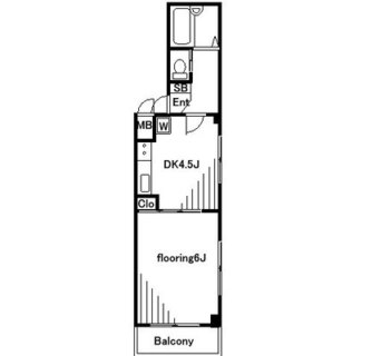 東京都新宿区原町２丁目 賃貸マンション 1DK