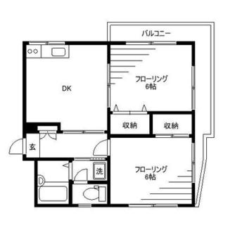 東京都中野区江原町３丁目 賃貸マンション 2DK