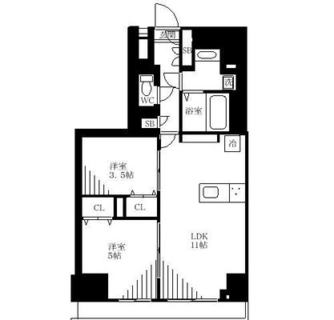 東京都練馬区旭丘１丁目 賃貸マンション 2LDK