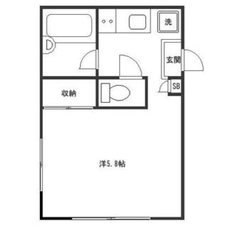 東京都練馬区桜台１丁目 賃貸マンション 1R