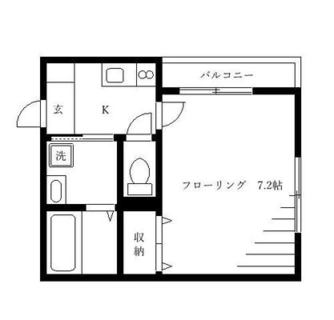東京都新宿区築地町 賃貸マンション 1K