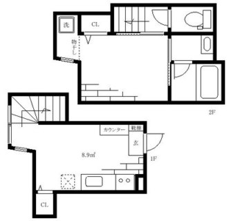 東京都文京区本郷５丁目 賃貸アパート 1DK